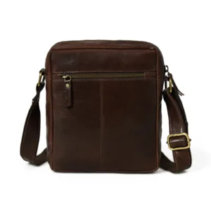Leather Sling Bag Brown