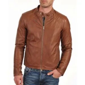 Men Leather Jacket Lambskin